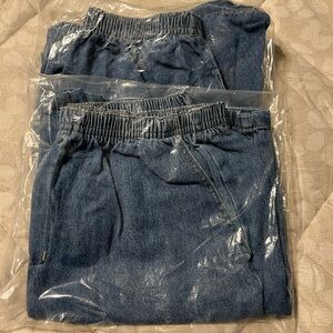 NEW! Women’s Cabin Creek 2 Pack of Denim Shorts Size 16W